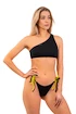 Badkleding Nebbia  One Shoulder Bandeau Bikini Top 448 Black M