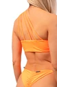 Badkleding Nebbia  One Shoulder Bandeau Bikini Top 449 Orange Neon