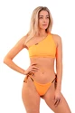 Badkleding Nebbia  One Shoulder Bandeau Bikini Top 449 Orange Neon