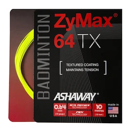 Badminton besnaring Ashaway Zymax 64 TX Optic Yellow Set