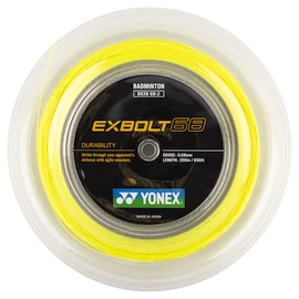 Badminton besnaring Yonex Exbolt 68 Yellow (200 m)