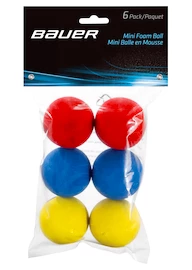 Bauer Mini Foam Ball - 6 Pack