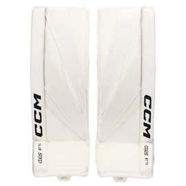 Beenbeschermers CCM Axis F5 White/White Junior