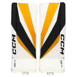 Beenbeschermers CCM Axis F9 Black/Yellow Intermediate