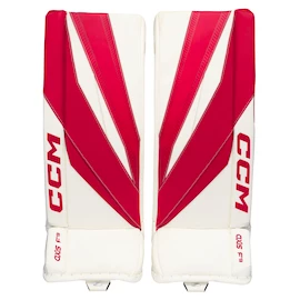 Beenbeschermers CCM Axis F9 Red/White Intermediate