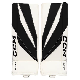 Beenbeschermers CCM Axis F9 White/Black Senior