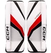 Beenbeschermers CCM YTflex 3 White/White/Red/Black Youth 20 inch