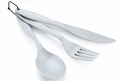 Bestek GSI  Ring cutlery set 3 pc. silver