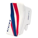 Blokhandschoen CCM Axis F5 White/Red/Blue Junior regular