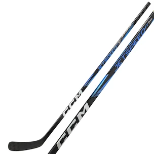 Composiet ijshockeystick CCM JetSpeed FT7 PRO Blue Intermediate 29 rechterhand naar beneden, flex 65