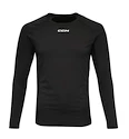 Compressie T-shirt CCM  Compression LS Top Black Junior