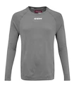 Compressie T-shirt CCM Eflex LS Premium Training Tee Dark Grey Heathered Senior