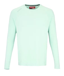 Compressie T-shirt CCM LS Premium Training Tee Seafoam Senior