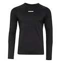 Compressie T-shirt CCM  LS Top with Gel Black Senior XL