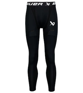 Compressiebroek met kruisbeschermer Bauer  PERFORMANCE JOCK Youth S