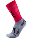 Compressiesokken UYN  Fly Run Red/Grey  35-36, Zwart