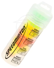 Crossminton shuttles Speedminton Speedertube Mix (5 Pack)