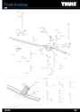 Dak fietsendrager Thule ProRide 591 Twin pack