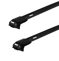 Dakdrager Thule Edge Black Mercedes Benz C-Class (W203) 5-Dr Estate met dakrails 04-06