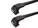 Dakdrager Thule Edge Black Mitsubishi Outlander (Mk. IV) 5-Dr SUV met geïntegreerde dakrails 00-05, 20-24