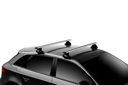 Dakdrager Thule met EVO WingBar Audi A1 3-Dr Hatchback met kaal dak 17+