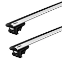 Dakdrager Thule met EVO WingBar Audi A4 Allroad 5-Dr Estate met dakrails 08-15