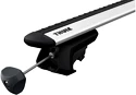 Dakdrager Thule met EVO WingBar Fiat Doblo 4-Dr Van met dakrails 02-21