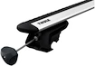 Dakdrager Thule met EVO WingBar Fiat Doblo Malibu 5-Dr MPV met dakrails 00-09