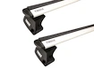 Dakdrager Thule met EVO WingBar Subaru Forester (SG) 5-Dr SUV met geïntegreerde dakrails 03-07