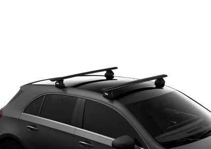 Dakdrager Thule met EVO WingBar Zwart Audi Q7 5-Dr SUV met geïntegreerde dakrails 15+