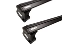 Dakdrager Thule met EVO WingBar Zwart BMW 2-series Grand Tourer (F46) 5-Dr MPV met geïntegreerde dakrails 15-22