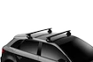 Dakdrager Thule met EVO WingBar Zwart Honda Civic (Mk. XI) 5-Dr Hatchback met kaal dak 21+