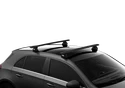 Dakdrager Thule met EVO WingBar Zwart Hyundai 5-Dr Hatchback met vaste punten 17+