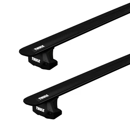 Dakdrager Thule met EVO WingBar Zwart Land Rover Defender 90/110/130 5-Dr SUV met T-Profiel 20-24