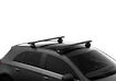 Dakdrager Thule met EVO WingBar Zwart Mercedes Benz A-Class (W169) 3-Dr Hatchback met vaste punten 05-11