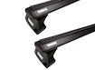 Dakdrager Thule met EVO WingBar Zwart MG EHS 5-Dr SUV met geïntegreerde dakrails 18-24