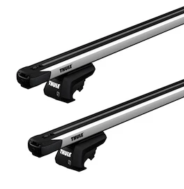 Dakdrager Thule met SlideBar Audi 100 Avant 5-Dr Estate met dakrails 83-94