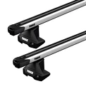 Dakdrager Thule met SlideBar Dodge Ram 4-Dr Double-cab met kaal dak 09-21