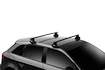 Dakdrager Thule met SquareBar BMW 1-series 3-Dr Hatchback met vaste punten 07-11