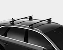 Dakdrager Thule met SquareBar BMW 2-Series Active Tourer (U06) 5-Dr MPV met geïntegreerde dakrails 22+