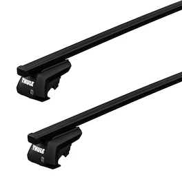 Dakdrager Thule met SquareBar Chevrolet Nubira 5-Dr Estate met dakrails 04-11