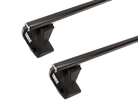 Dakdrager Thule met SquareBar GMC Canyon 4-Dr Crew-cab met kaal dak 15-24