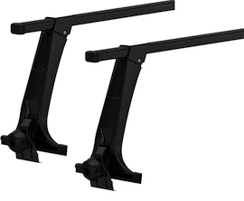 Dakdrager Thule met SquareBar Land Rover Defender 90/110/130 3-Dr SUV met afvoergoten 00-19