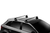 Dakdrager Thule met SquareBar Lexus NX-Series (AZ20) 5-Dr SUV met geïntegreerde dakrails 22+