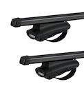 Dakdrager Thule met SquareBar Mitsubishi Pajero Full 5-Dr SUV met dakrails 06-21