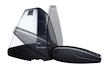 Dakdrager Thule met WingBar Seat León 3-Dr Hatchback met vaste punten 00-05