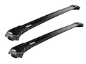 Dakdrager Thule WingBar Edge Black Nissan Primera (W11) 5-Dr Estate met dakrails 98-01