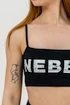 Dames bh Nebbia Barbell Therapy Back Check Black