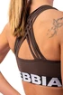 Dames bh Nebbia  Medium Impact Cross Back Sports Bra 410 brown