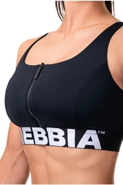 Dames bh Nebbia Smart zip sports bra black